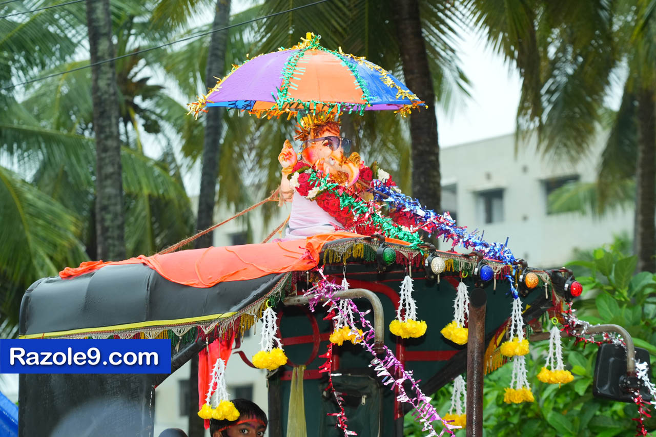 Razole Taluka Ganesh Nimajjanam